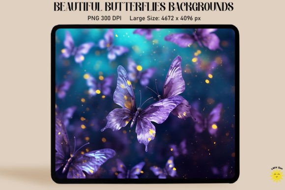 Butterflies Violet Silver Backgrounds: A Designer's Guide