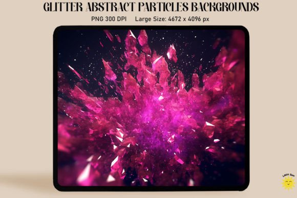 Captivating Visuals: The Power of Abstract Pink Particles