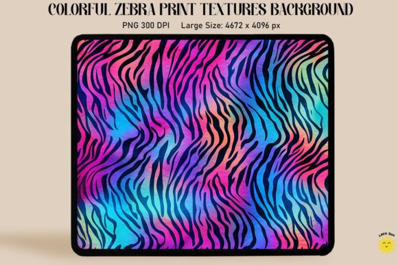 Colorful Zebra Print Backgrounds: Beyond the Classic Black and White