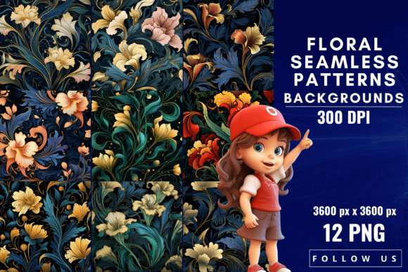 Floral Seamless Patterns Backgrounds: A Designer's Guide