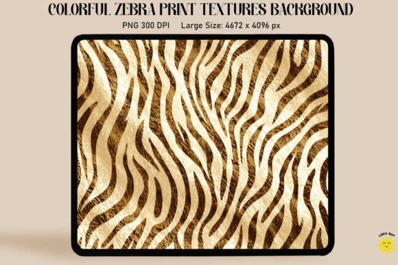 Glitter Beige Zebra Print Backgrounds: A Designer's Asset