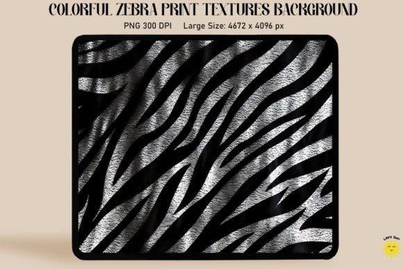 Glitter Black Zebra Print Backgrounds: Bold Visual Impact