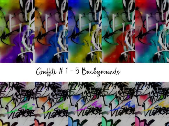 Graffiti Backgrounds #1: High-Energy Visuals for Modern Creators