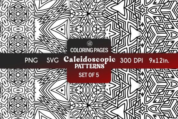 Prismatic Coloring Pages Backgrounds for Vibrant Design