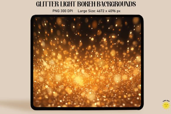 The Allure of Shimmering Gold Light Bokeh Backgrounds