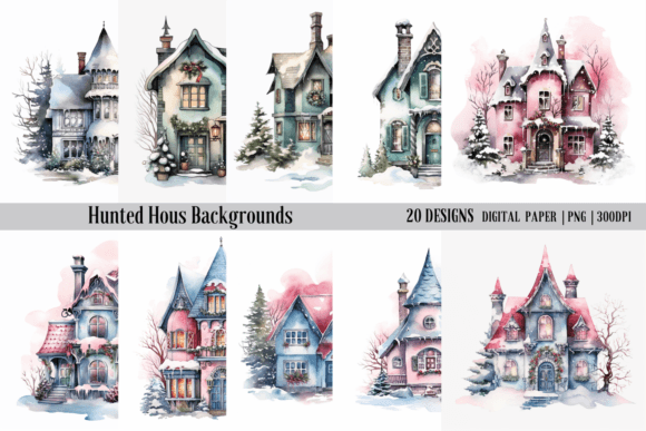 Unleash Creativity with Hunted Hous Backgrounds
