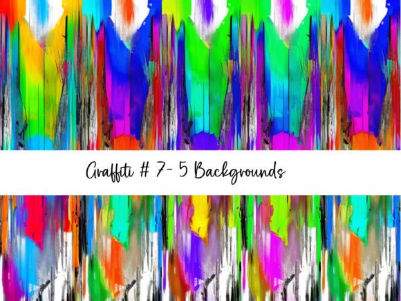 Unleashing Urban Energy with Graffiti Backgrounds # 7