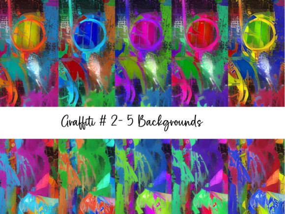 Vibrant Energy: Using Graffiti Backgrounds #2 in Your Projects