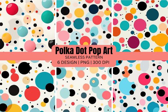 Why Polka Dot Pop Art Backgrounds Still Dominate Design